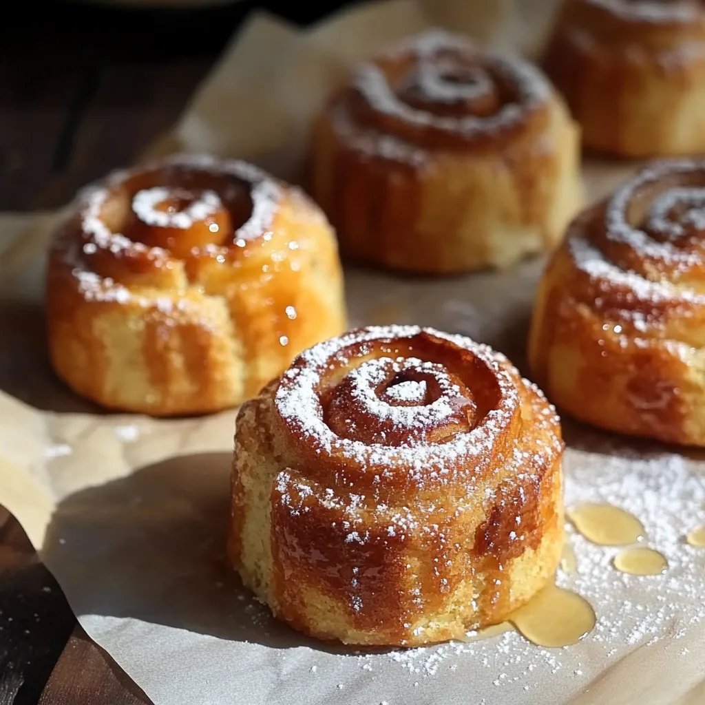 Mini Brown Butter Sourdough Cinnabundts