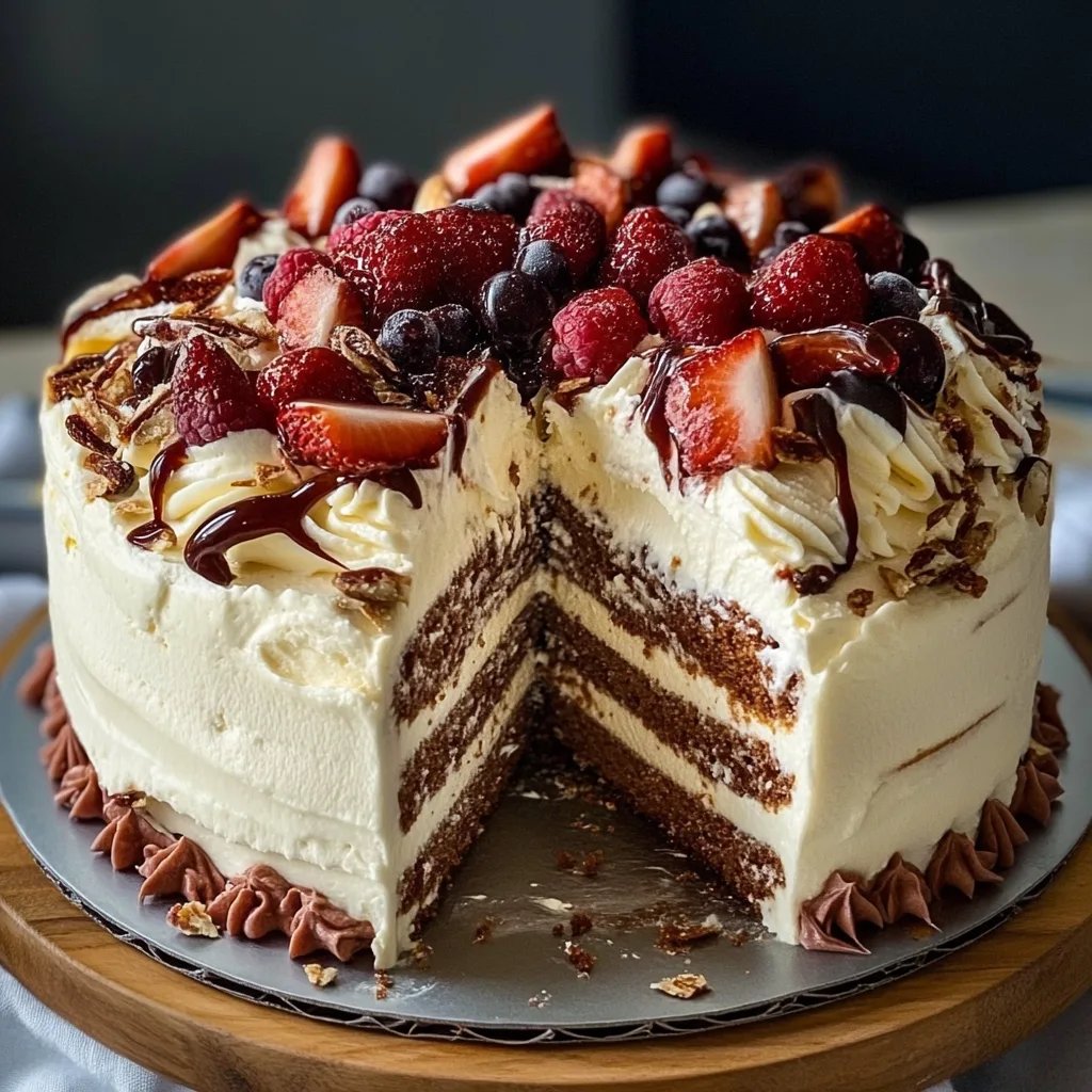 Quick Italian Cream Cake