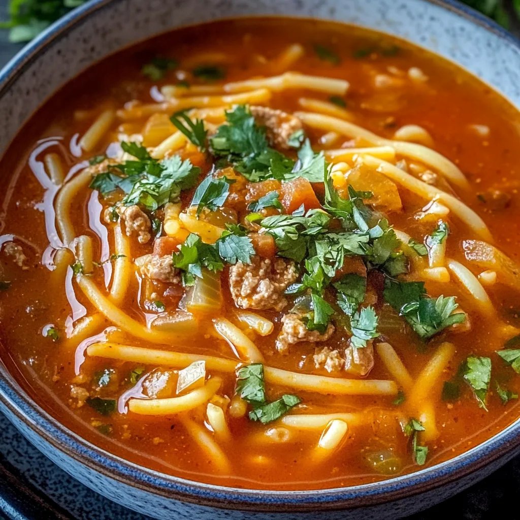 Fideo: A Quick & Cozy Mexican Noodle Soup 🍜