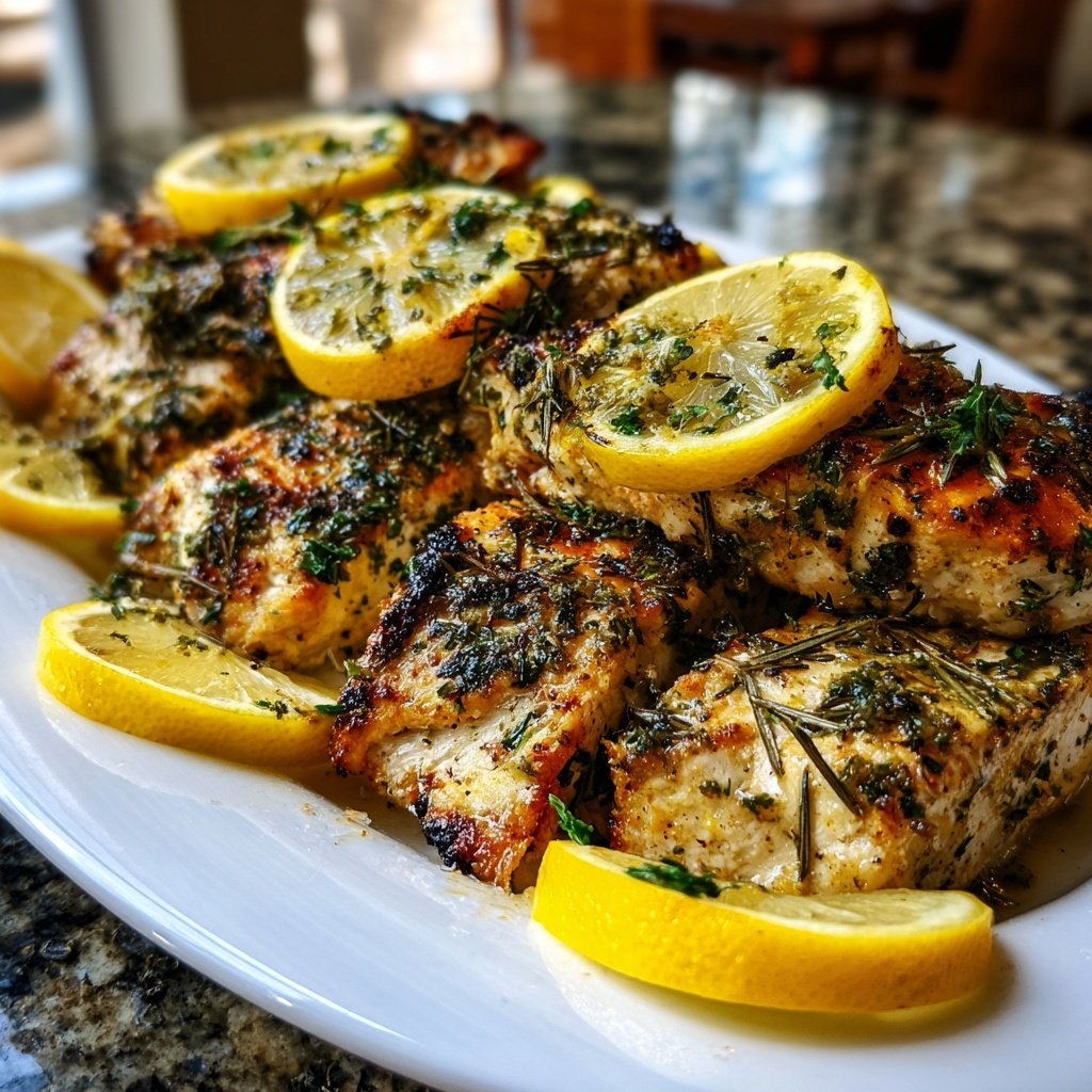 Healthy & Light Lemon Grilled Fish Plate