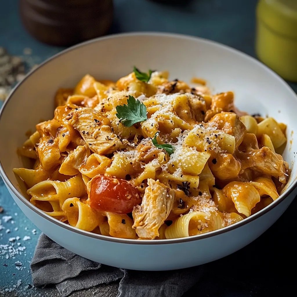 Cheesy Chicken Pasta