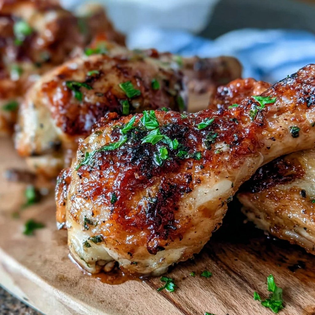 Oven Roasted Drumstick Chicken With Paprika