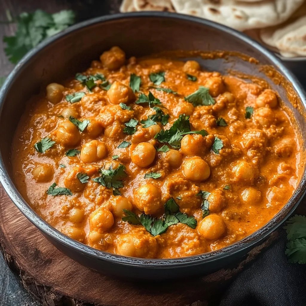Indian Butter Chickpeas