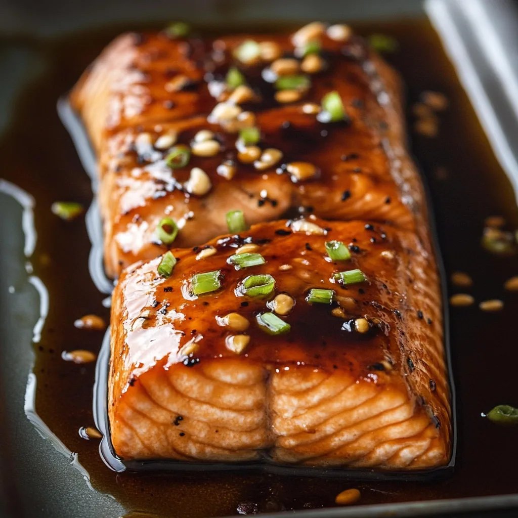 Brown Sugar Soy Sauce Salmon