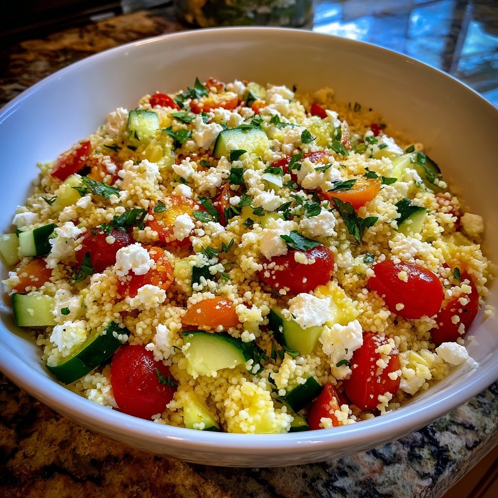 Mediterranean Couscous Salad