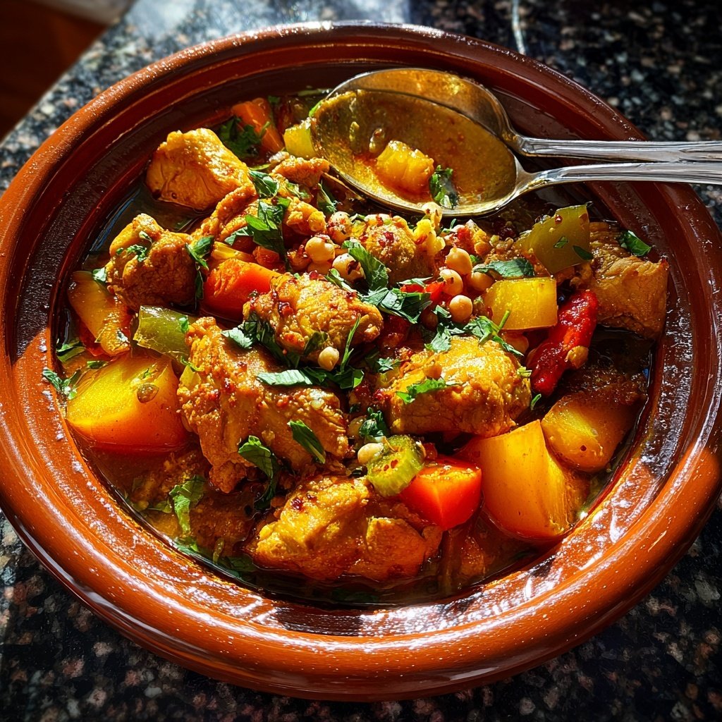 Global Flavors Moroccan Chicken Tagine