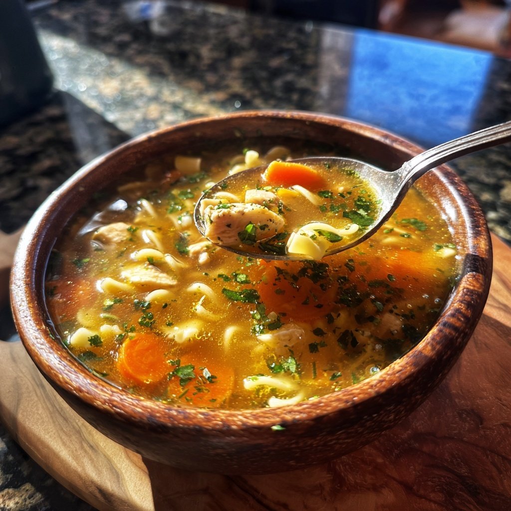 Healthy Chicken Noodle Soup