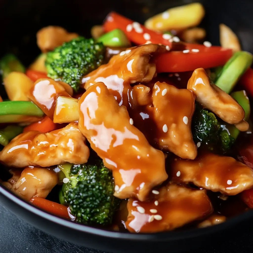 Easy Chicken & Vegetable Stir Fry