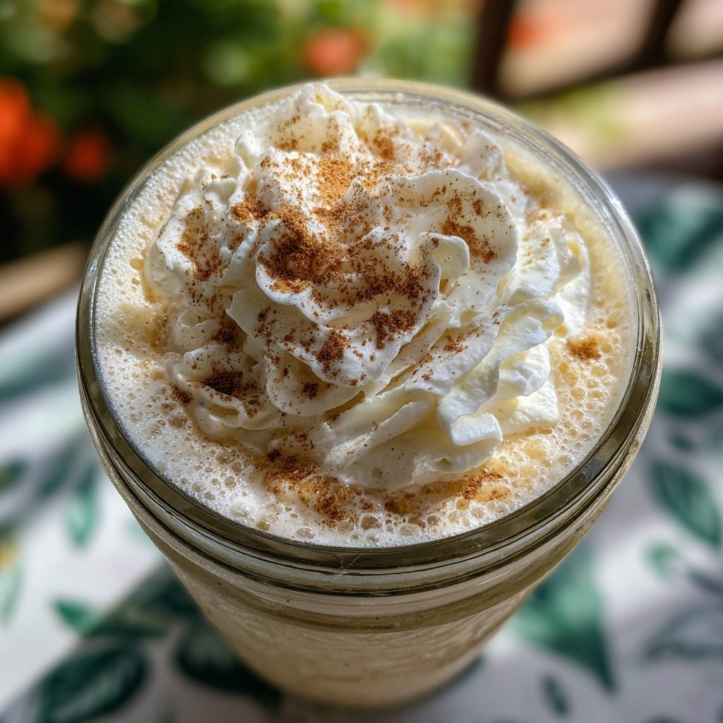 Vanilla Cream Blender Frappuccino