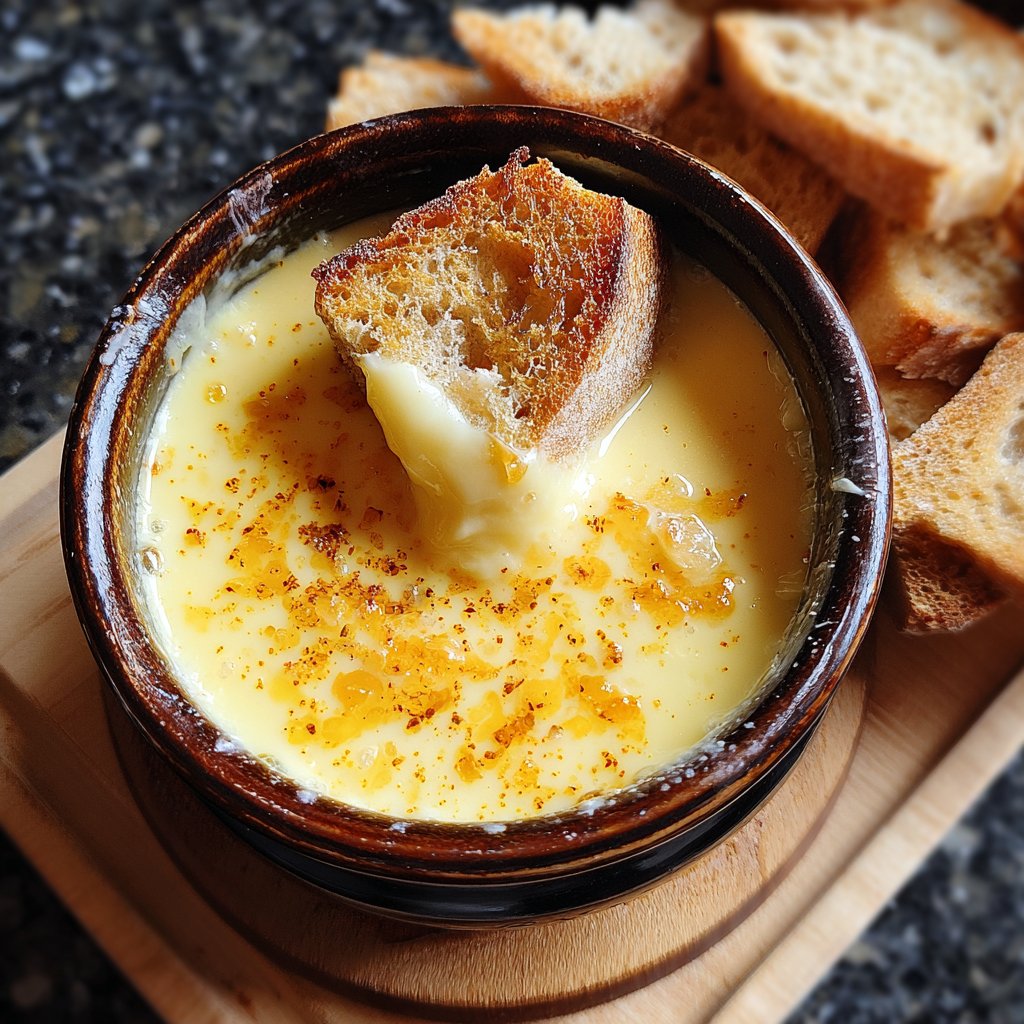Fondue with Alpine Cheese Blend